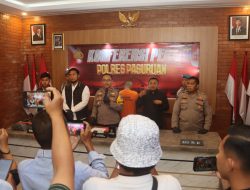 Polres Pasuruan Berhasil Ungkap Misteri Jenazah di Sungai Purwosari 3 Tersangka Diamankan