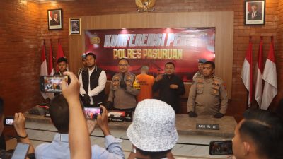 Polres Pasuruan Berhasil Ungkap Misteri Jenazah di Sungai Purwosari 3 Tersangka Diamankan
