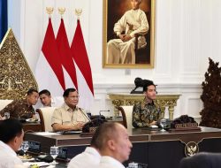 Presiden Prabowo Subianto Memimpin Rapat Terbatas Membahas KEK