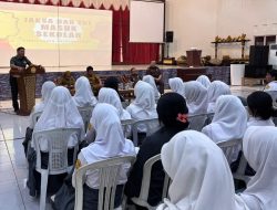 Kasdim 0822 dan Kejaksaan Tanamkan Wawasan Kebangsaan di SMAN 2 Bondowoso