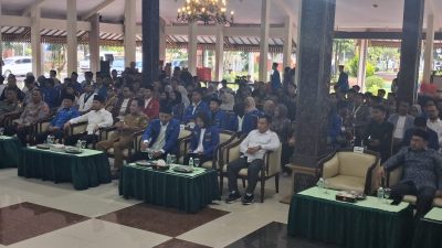 Konkoorcab XXV PKC PMII Jatim Dibuka, Danramil 06 Tamanan Wakili Dandim 0822 Bondowoso