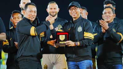 Launching Bhayangkara Presisi Lampung FC, Kapolri Ingatkan Semangat Persatuan