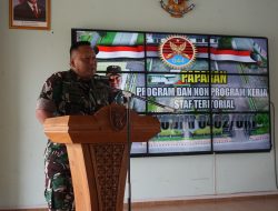 Tingkatkan Sinergitas Teritorial, Kodim 0402/OKI-OI Gelar Silahtuhrami dan Sosialisasi Manajemen Teritorial