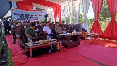 Polres Bondowoso bersinergi dengan pondok pesantren dalam mendukung program ketahanan pangan