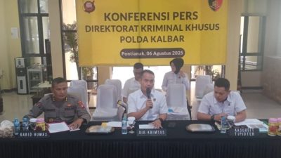 Tambang Ilegal dan Mafia Solar: Polda Kalbar Tangkap 83 Tersangka dan Sita Puluhan Kilo Emas