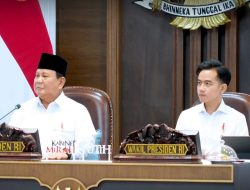 Wapres Gibran Rakabuming menghadiri Sidang Kabinet Paripurna ke-8 pemerintahan Kabinet Merah Putih