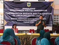 Kasdim 0822 Bondowoso Guncang PKK Grujugan,Tekankan Pentingnya Melek Politik untuk Perempuan