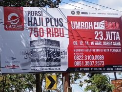 Chatour Travel Tebar Baliho di 24 Kota Jawa Timur : Komitmen Nyata Hadirkan Informasi Haji dan Umroh Terpercaya