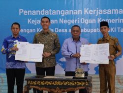 Melalui Jaga Desa: Kejari OKI Kawal Dana Desa agar Tepat Sasaran