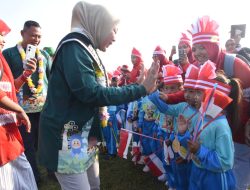 Peringati Hari Anak Nasional, Bunda PAUD se Kabupaten Sidoarjo Deklarasikan 1 Tahun PAUD Pra SD