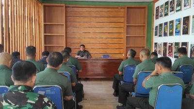 Kasdim 0822 Bondowoso Pimpin Rapat Koordinasi Lomba HUT Ke-80 RI, Sesuai Instruksi Kodam V/Brawijaya