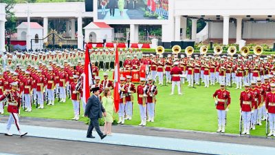 Presiden RI Prabowo Subianto,Sambut Presiden Republik Peru