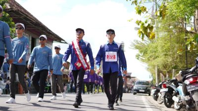Lomba Gerak Jalan Semarakkan HUT RI di Kabupaten OKI
