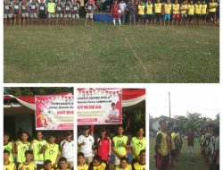 MENYAMBUT HUT RI KE – 80 DESA L SIDOHARJO MENGADAKAN LOMBA SEPAK BOLA