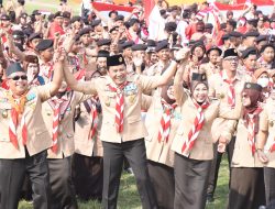 Bupati Subandi Pimpin Hari Pramuka ke-64 di Sidoarjo, Serukan Generasi Tangguh dan Melek Teknologi