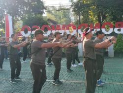 Semarak HUT RI ke-80, Pasipers Kodim 0822 Hadiri Gelar Senam dan Lomba Meriah