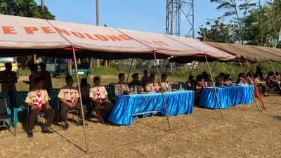 Semarak Peringatan Hari Pramuka ke-64, TNI POLRI Beserta Ratusan Peserta Padati Lapangan Perintis Bondowoso