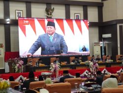 Dengarkan Pidato Kenegaraan Presiden Jelang HUT RI ke-80, DPRD OKI Gaungkan Semangat ‘Bersatu Berdaulat’