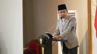 Bupati Muhammad Fawait Kukuhkan Paskibraka Kabupaten Jember 2025, Cintai Bendera Merah Putih Bukan yang Lain