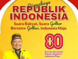 Moh. Nizar Ketua Fraksi Golkar, DPRD Sidoarjo: Kami Haturkan Ucapan Selamat HUT ke-80 Republik Indonesia