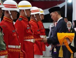 Dikukuhkan Bupati Muchendi, 40 Paskibraka OKI Siap Bertugas