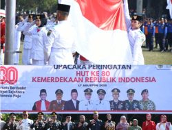 Paskibraka Bondowoso Kibarkan Merah Putih dengan Gagah, Dandim dan Forkopimda Apresiasi