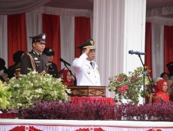 Upacara HUT RI ke-80 Tahun 2025 : Dipimpin Langsung oleh Bupati Devi Suhartoni