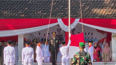 Danramil Se-Bondowoso Pimpin Upacara HUT RI ke-80 di Tiap Kecamatan