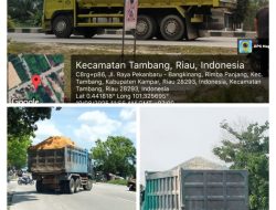 Dump Truck di Kampar Dimodifikasi Bak Hingga 1,8 Meter, Aturan Kemenhub Diabaikan