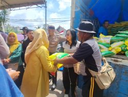 Hari Juang Polri, Polres Malang Salurkan 15 Ton Beras Lewat Gerakan Pangan Murah