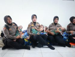 Sambut Hari Jadi Polwan ke -77 Polda Jatim Gelar Baksos di Griya Yatim