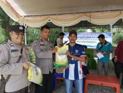 Polres OKI Gelar Gerakan Pangan Murah, Ribuan Kilogram Beras SPHP Disalurkan untuk Masyarakat