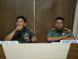 KASDIM 0822 BONDOWOSO PIMPIN SIDANG PANKAR: TENTUKAN ARAH KARIER PRAJURIT TNI DI DAERAH