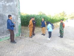 Babinsa Dampingi Peninjauan Lokasi Dapur MBG di Desa Koncer Kidul Kab Bondowoso