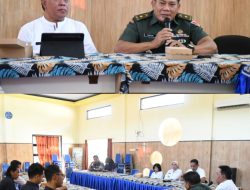Kasdim 0822 Hadiri Rapat Koordinasi TKDD Bersama Bangkesbangpol Bondowoso