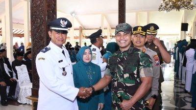 Dandim 0822 Hadiri Pengukuhan Kepala Desa di Bondowoso Perpanjangan Masa Jabatan Resmi Ditetapkan