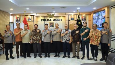 Kapolda Aceh Terima Audiensi Manajemen PT Pertamina Hulu Rokan