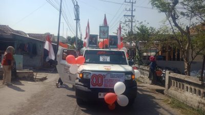 KARNIVAL MEMPERINGATI HUT KEMERDEKAAN RI KE 80,KADES PEJANGKUNGAN GOFUR