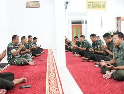 Doa Bersama Prajurit Kodim 0822 Bondowoso, Khidmat Penuh Makna untuk Bangsa dan Negara