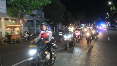 Apel bersama dan patroli skala besar di Bondowoso, sinergi TNI-Polri dan instansi terkait wujudkan kamtibmas kondusif