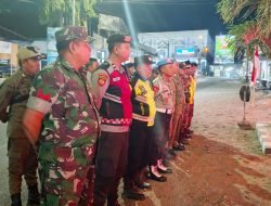 Babinsa Cermee andil langsung Patroli Gabungan Demi Jaga Kondusifitas Malam Hari