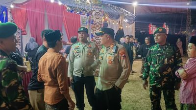 Sinergitas TNI-Polri Perkuat Keamanan di wilayah Binaan