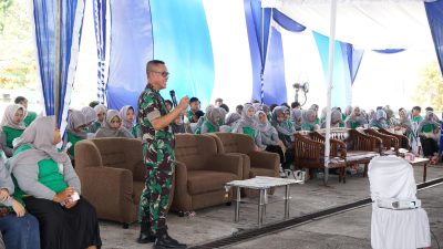Kasdim 0402/OKI Sampaikan Materi Bela Negara Kepada Mahasiswa UNISKI