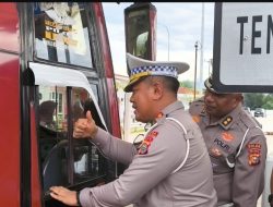 Polda Riau Kawal Ketat Arus Lalu Lintas Libur Panjang, Dirlantas Turun Langsung di Lapangan