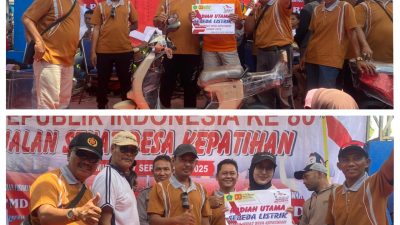 Meriahkan HUT RI ke-80 Desa Kepatihan, Ribuan Warga Tumplek blek Ikuti Jalan Sehat Bertabur Hadiah