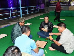 Kasdim Bondowoso Hadiri Lomba Domino, Bukti TNI Selalu Hadir di Tengah Masyarakat