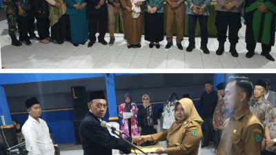 Pelantikan Dan Pengambilan Sumpah Jabatan Perangkat Desa Lajuk Kecamatan Porong