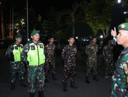 KODIM 0822 PATROLI GABUNGAN BERSAMA BANSER NU BONDOWOSO