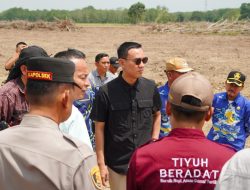 Bupati OKI Blusukan Cek Lahan Cetak Sawah dan Pembangunan Jalan