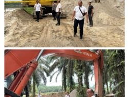 Polres Kampar Grebek Tambang Ilegal Sungai Kampar: Pekerja Kabur, Alat Berat Ditelantarkan